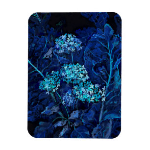Hydrangea-Blume Horseradish Bläschen Magnet