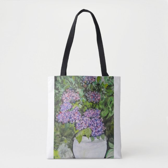 Hydrangea Blume Tote Bag (Vorderseite)