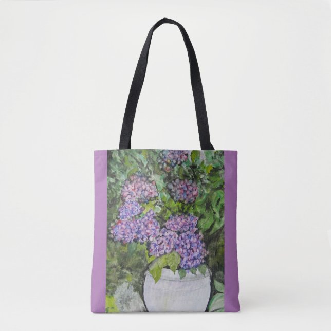 Hydrangea Blume Tote Bag (Vorderseite)