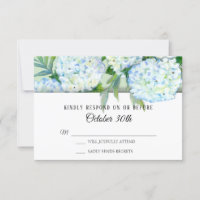 Hydrangea-Blütenminze in Blauer UAWG Hochzeit