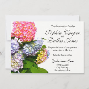 Hydrangea Bouquet Hochzeitskollektion Hochzeit Einladung