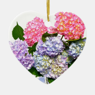 Hydrangea Bouquet Keramikornament