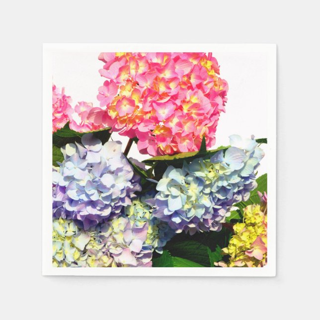 Hydrangea Bouquet Serviette (Vorderseite)