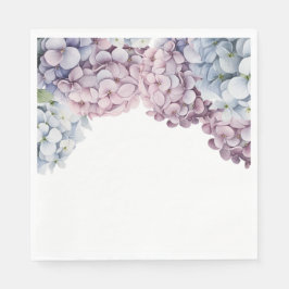 Hydrangea Brautparty Napkin Serviette