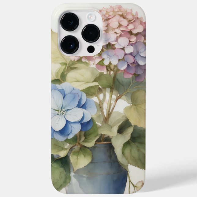 Hydrangea Case-Mate iPhone Hülle (Rückseite)
