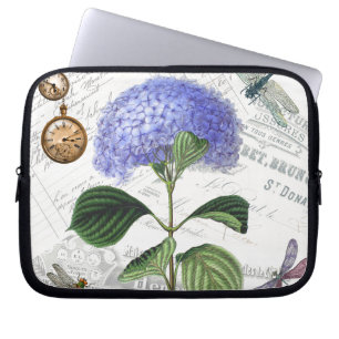 Hydrangea Collage Laptopschutzhülle