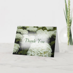 Hydrangea danken Ihnen zu kardieren Dankeskarte