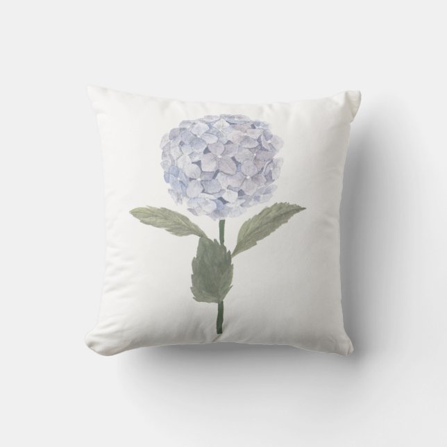 Hydrangea Decorative Pillow Kissen (Vorderseite)
