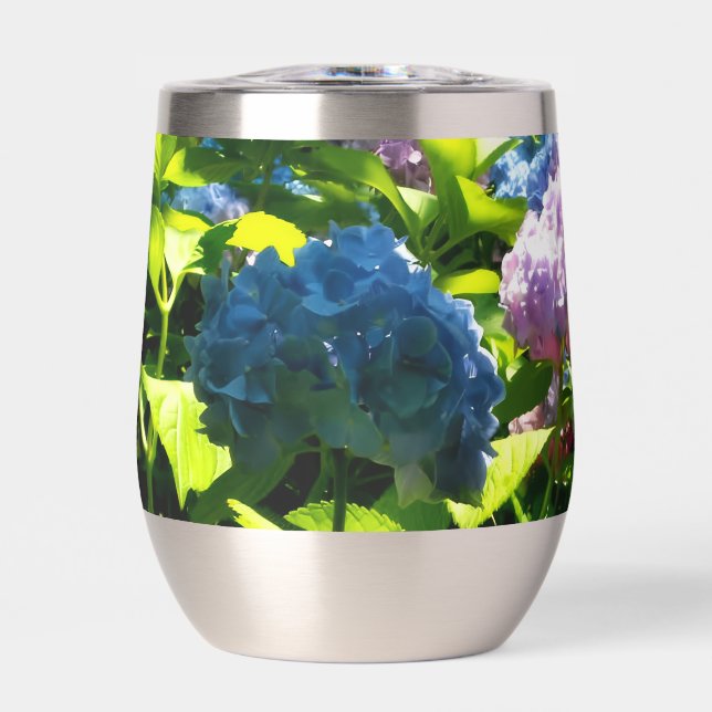Hydrangea Drink Tumbler (Vorderseite)