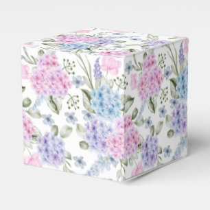 Hydrangea-Druck-Party-Geschenkbox Geschenkschachtel