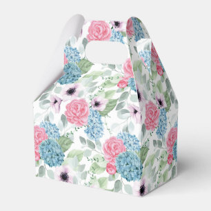 Hydrangea-Druck-Party-Geschenkbox Geschenkschachtel