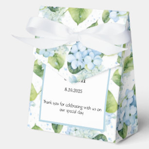 Hydrangea-Druck-Party-Geschenkbox Geschenkschachtel