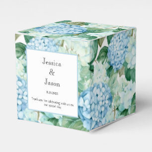 Hydrangea-Druck-Party-Geschenkbox Geschenkschachtel