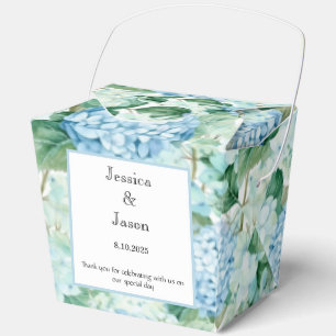 Hydrangea-Druck-Partygeschenkbox Geschenkschachtel
