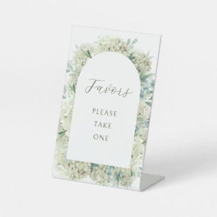 Hydrangea-Favoriten Sockelschild
