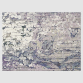 Hydrangea Floral Alter Stil Vintages Landholz Seidenpapier