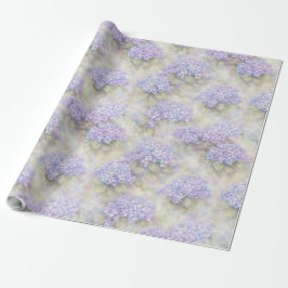 Hydrangea Floral Wrapping Paper Geschenkpapier