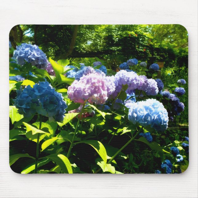 Hydrangea Flower Gel Mouse Pad Mousepad (Vorne)