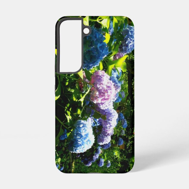 Hydrangea Garden Phone Case Samsung Galaxy Hülle (Rückseite)