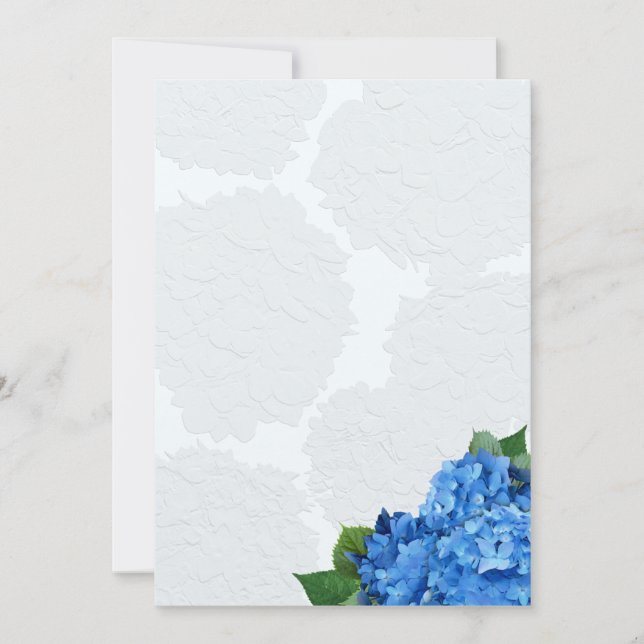 Hydrangea Garden Romance Blank Kraft (Vorderseite)
