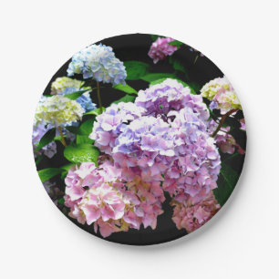 Hydrangea Gardens Pappteller