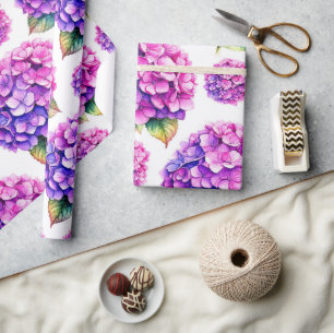 Hydrangea Geschenkpapier