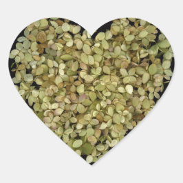 Hydrangea Heart Botanischer Aufkleber |Lovely2