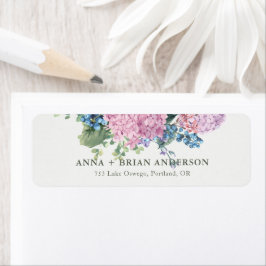 Hydrangea-Hochzeitsstiftung mit Handbemalung