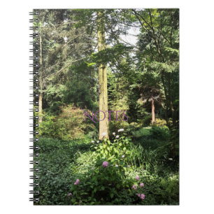 Hydrangea Holzbaume Naturfotografie Notizblock