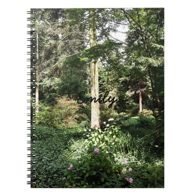 Hydrangea Holzbaume Naturfotografie Notizblock (Vorderseite)