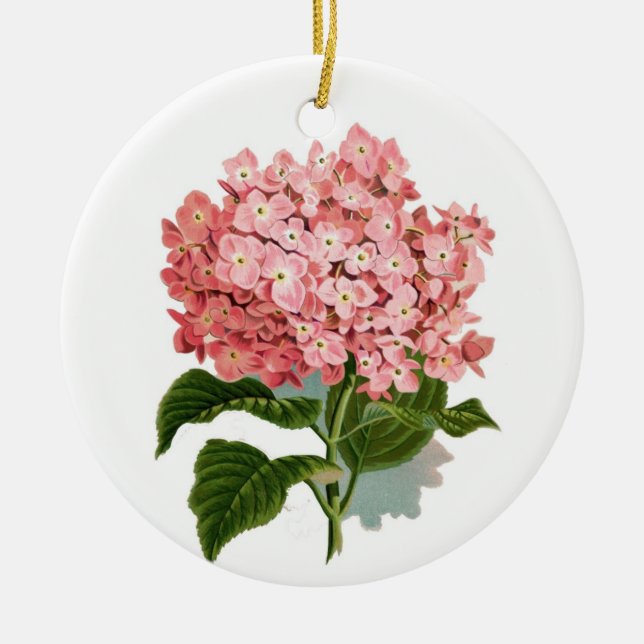 Hydrangea Keramikornament (Vorne)