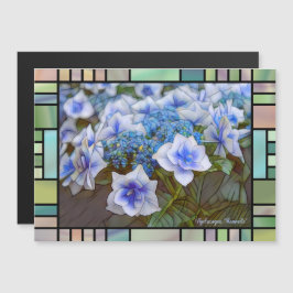 Hydrangea "Konpeito" [Magnet-Karte] Magnetkarte
