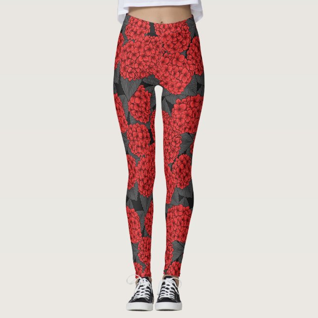 Hydrangea Leggings (Vorderseite)