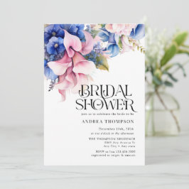 Hydrangea | Lilies Floral | BRAUTPARTY Einladung