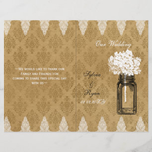 Hydrangea-Mason-Jar-Einbruch gefaltet Hochzeitspro