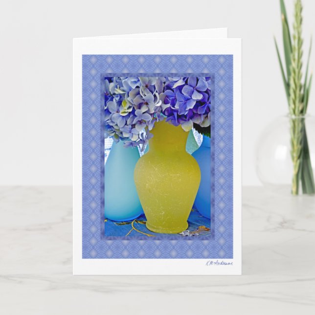 Hydrangea medley V Karte (Vorderseite)