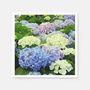 Hydrangea Mix-Paper Party Napkins Serviette