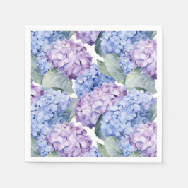 Hydrangea Paper Napkins Serviette