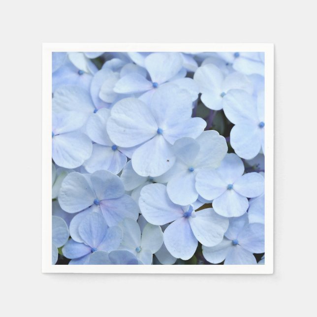 Hydrangea Paper Napkins Serviette (Vorderseite)