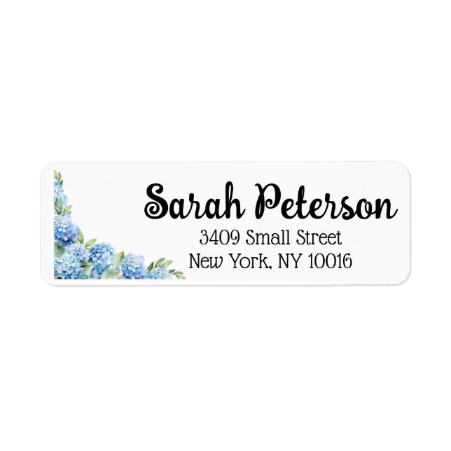 Hydrangea Personalisiert (Vorne)