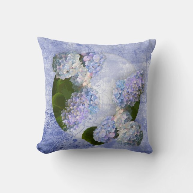 Hydrangea Pillow Kissen (Vorderseite)