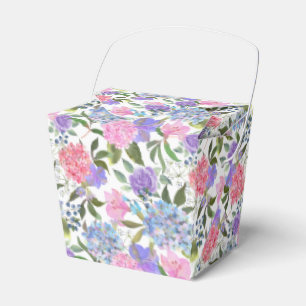 Hydrangea Print Party Leckerei Box Geschenkschachtel