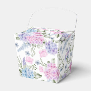 Hydrangea Print Party Leckerei Box Geschenkschachtel