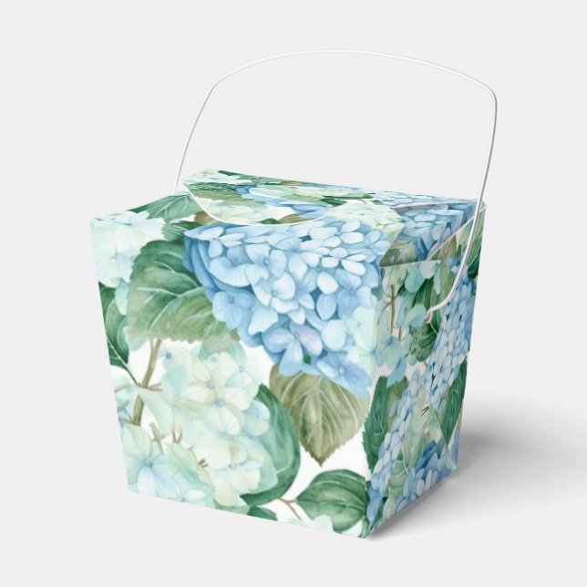 Hydrangea Print Party Leckerei Box Geschenkschachtel (Vorderseite)