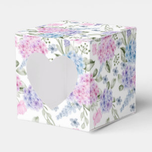 Hydrangea Print Party Leckerei Box Geschenkschachtel