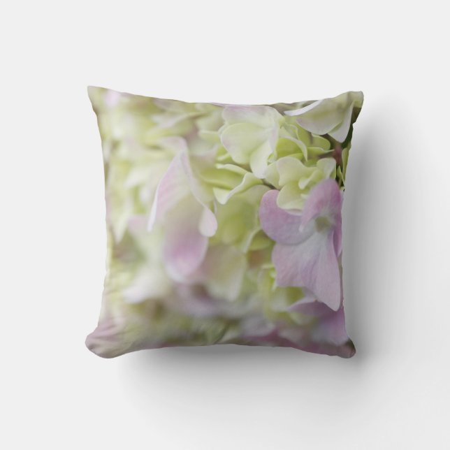Hydrangea-Schließung Kissen (Vorderseite)