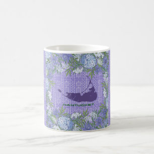 Hydrangea-Tasse, Nantucket Hydrangeas, Cape Cod Kaffeetasse