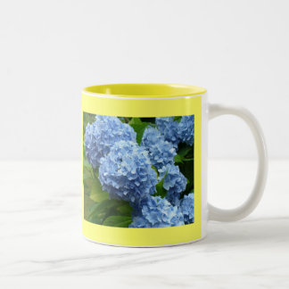 Hydrangea-Tasse Zweifarbige Tasse