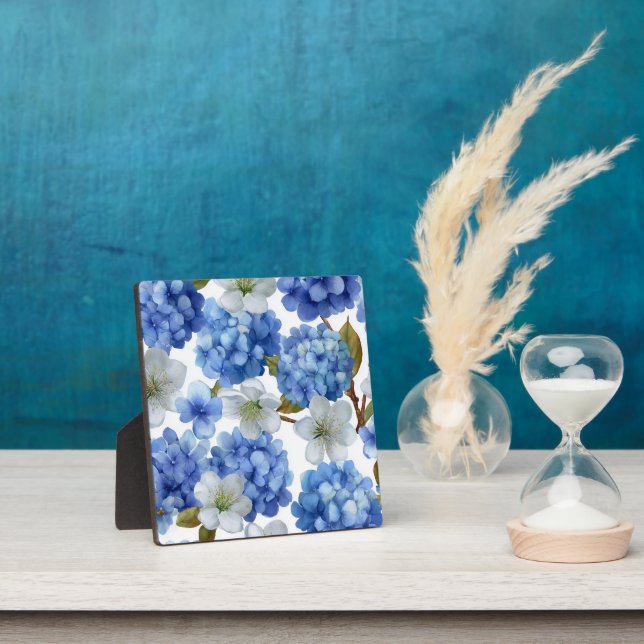 Hydrangea und Cherry Bloom Fotoplatte (InSitu)