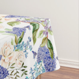 Hydrangea und Rose Blume Tischdecke